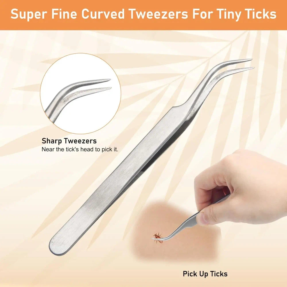 Portable Tick Removal Tweezers